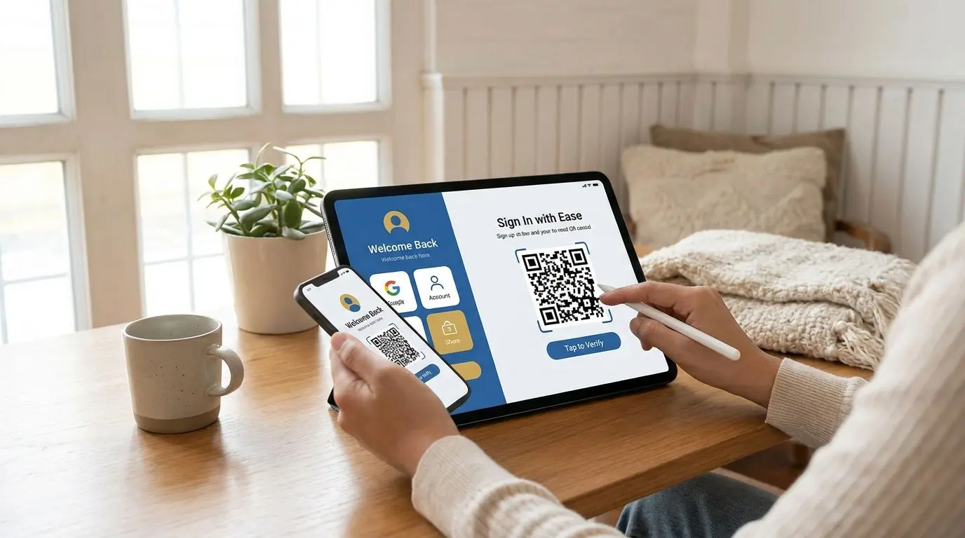 Spelare som loggar in via smartphone och surfplatta