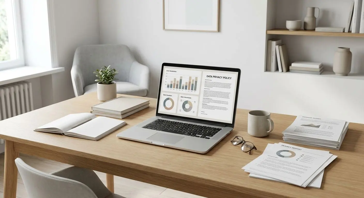 Neutral författarprofil med fokus på analys, policytexter och data