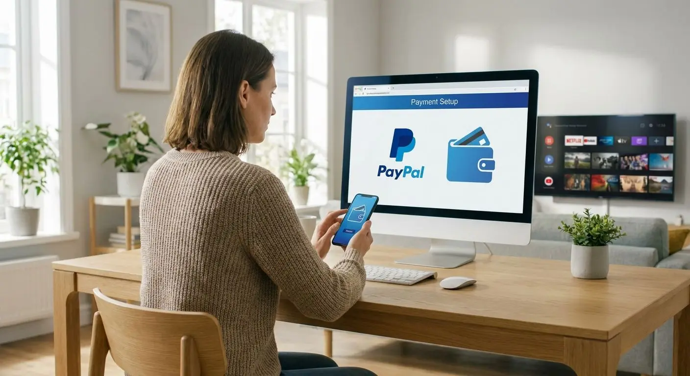 Spelare ställer in PayPal på mobil och dator inför användning på PlayOJO